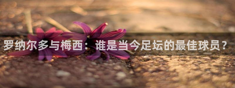 罗纳尔多与梅西：谁是当今足坛的最佳球员？