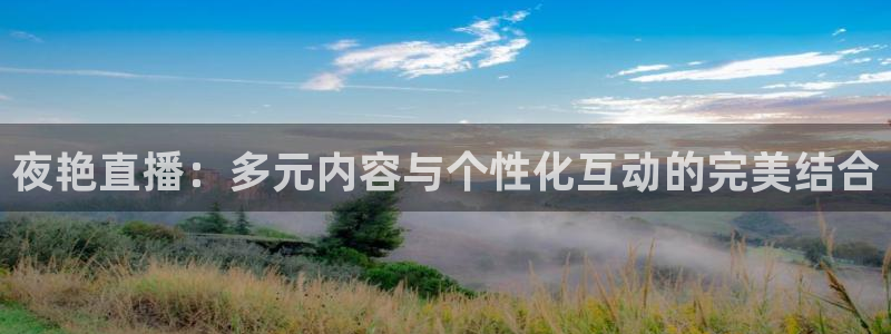 足球雨燕直播：夜艳直播：多元内容与个性化互动的完美结合